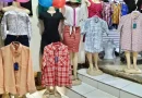mercado, productos, camisa, falda, comerciantes, descuentos