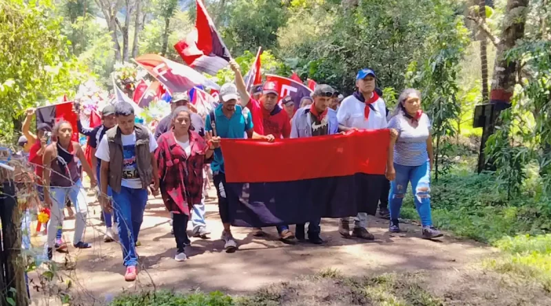 aniversario, pancasán, matagalpa, juventud, sandinista, gesta