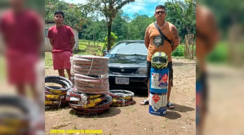 retencion de personas, contrabando, ejercito de nicaragua, rivas,