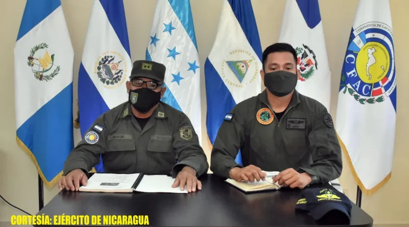 ejercito de nicaragua, seminario, busqueda, rescate, fuerzas aereas,