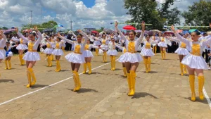 palillona, septiembre, mes patrio, desfile, banda de guerra