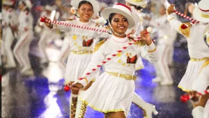 palillona, septiembre, mes patrio, desfile, banda de guerra