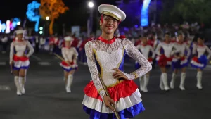 palillona, septiembre, mes patrio, desfile, banda de guerra