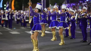 palillona, septiembre, mes patrio, desfile, banda de guerra