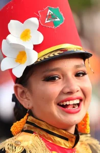 palillona, septiembre, mes patrio, desfile, banda de guerra