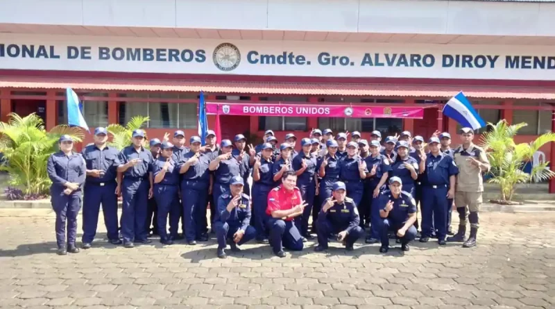 bomberos, nicaragua, estacion de bomberos, nuevos bomberos,