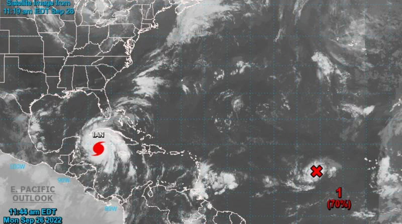 huracán, nicaragua, clima, ineter, ian, cuba, lluvias