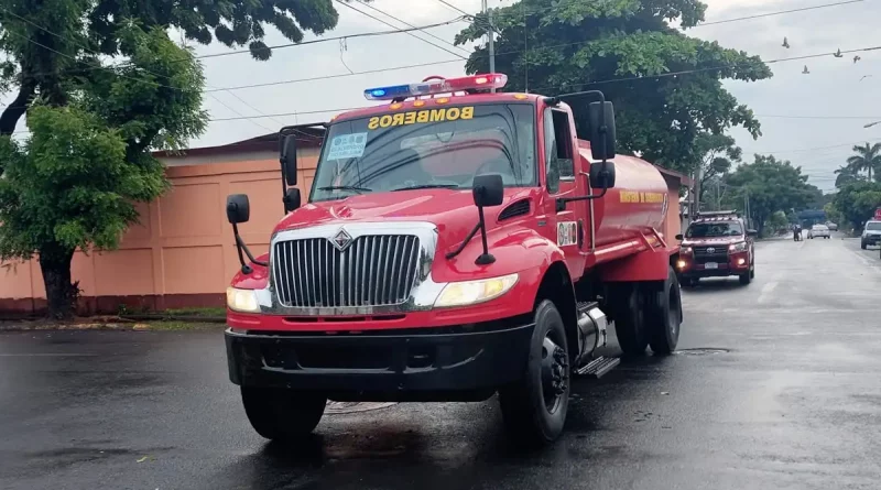 bomberos, el almendro, estacion de bomberos, rio san juan,