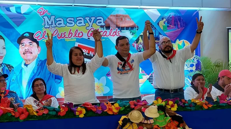 alianza unida nicaragua triunfa, candidatos, masaya, elecciones municipales,