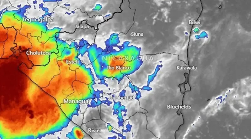 Clima, ambiente, caluroso, País, lluvias, nublado, Nicaragua,