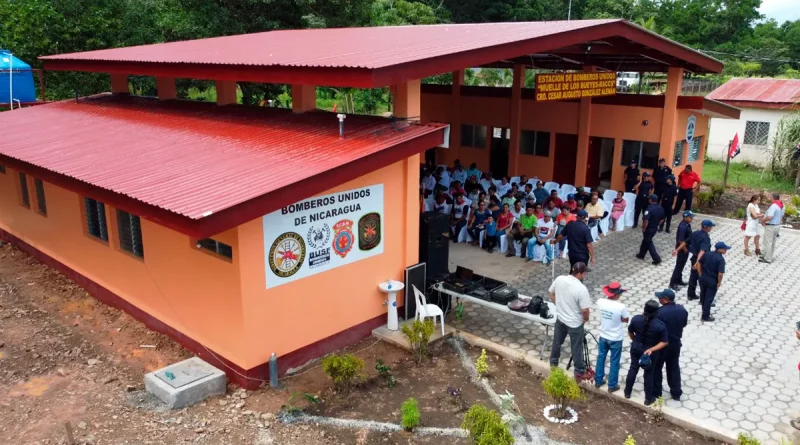 muelle de los bueyes, estacion de bomberos, gobierno de nicaragua,