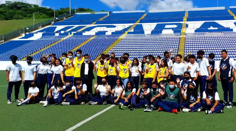 estudiantes, estadio futbol, fenifut, mined