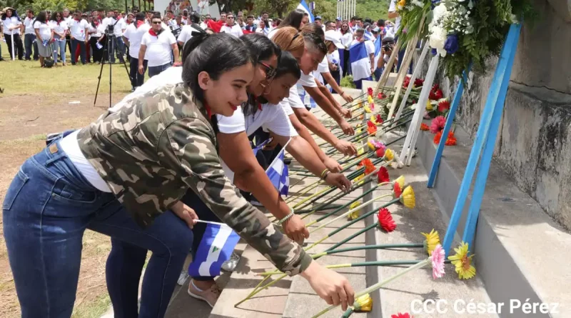 juventud, sandinista, celebra, congreso, nacional, hacienda, Jacinto, héroes, batalla,