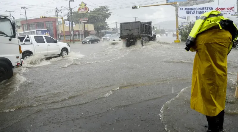 INETER: Este lunes se esperan más lluvias en gran parte del país