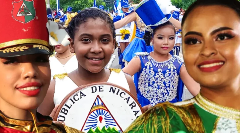 palillona, septiembre, mes patrio, desfile, banda de guerra