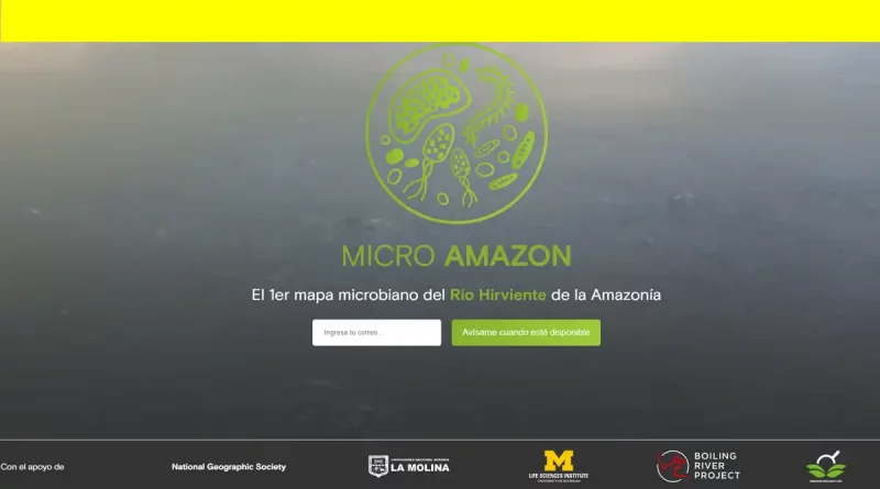 plataforma, investigación, mapa, virtual, Amazónica, microbiano, vida, biodiversidad,