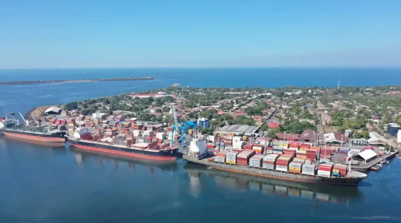 epn, empresa portuaria, puerto corinto, actividad comercial, nicaragua, exportaciones,