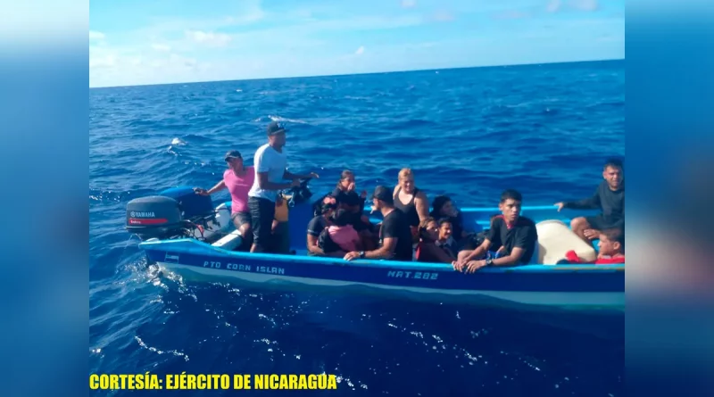 ejercito de nicaragua, corn island, migrantes, fuerza naval,