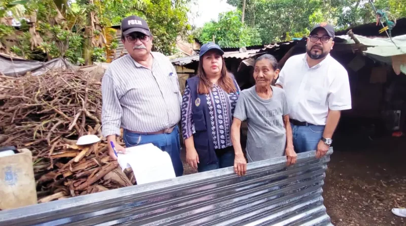 alcaldía de masaya, masaya, acompañamiento, tormenta, lluvia, plan techo, familias afectadas