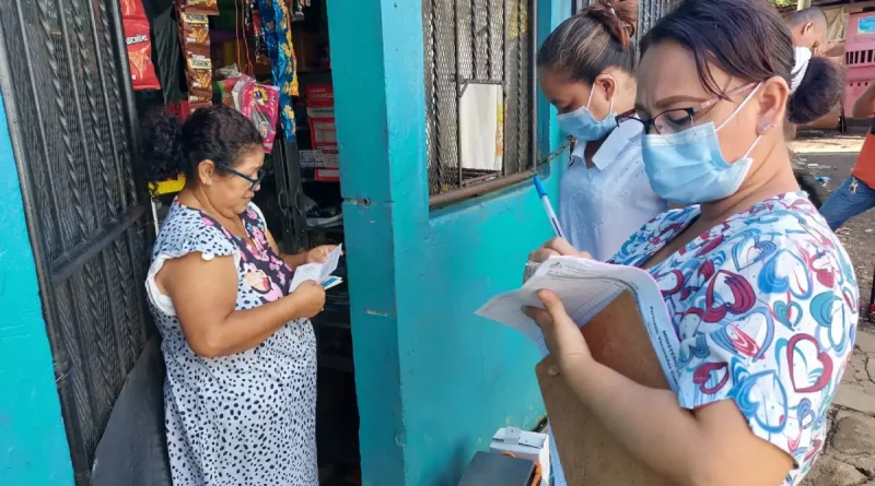 minsa, covid-19, vacunación, barrios, managua