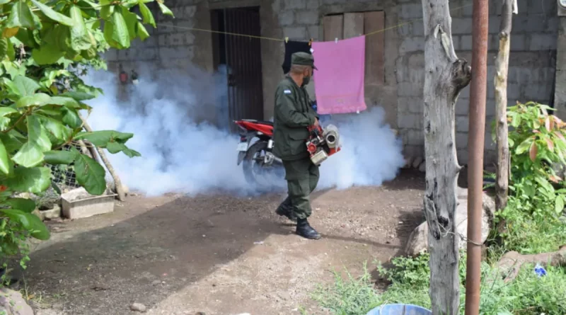 ejército de nicaragua, nicaragua, fumigación, abatización, estelí