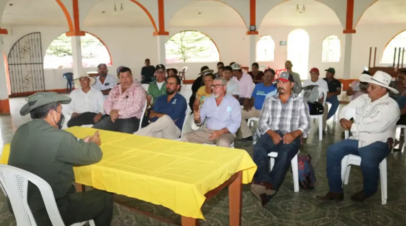 ejército de nicaragua, bosawás, productores, ganaderos, costa caribe norte, rosita