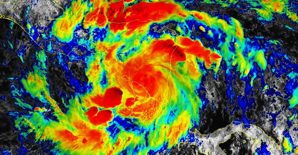 huracan, julia, nicaraguam lluvias, pronostico, ineter, vientos, inundaciones