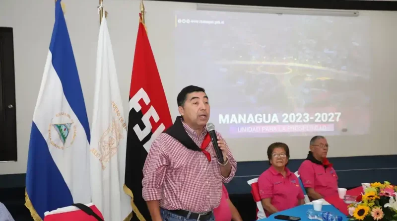 alcaldia de managua, managua, transportistas, frente sandinista, reyna rueda, enrrieuqe armas,