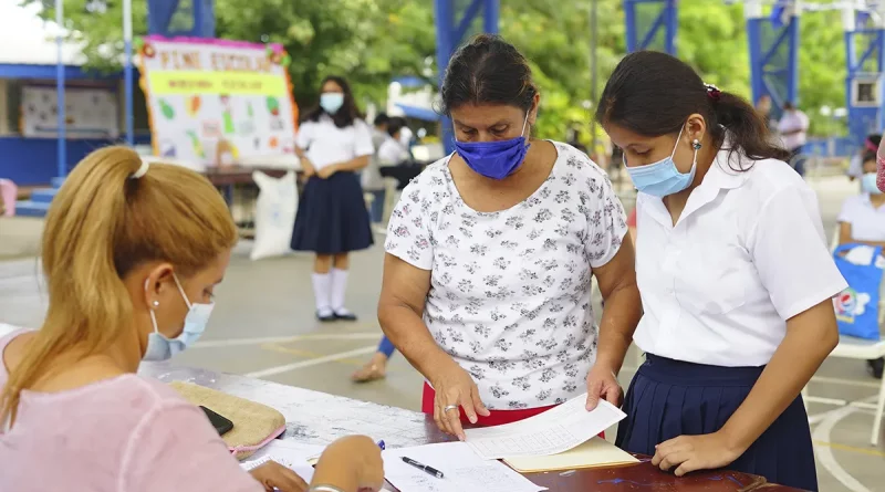 matricula escolar, mined, nicaragua, centros educativos, estudiantes,