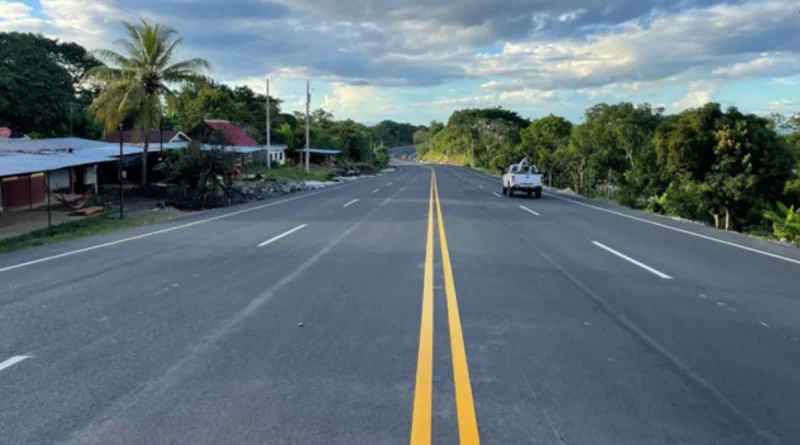 mti, masaya, catarina, las flores, contrucción, carretera