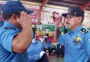 policia de nicaragua, nicaragua, ascenso en grados, oficiales, matagalpa,
