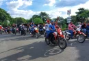managua, caravana, celebración, diana, managua, octubre victorioso