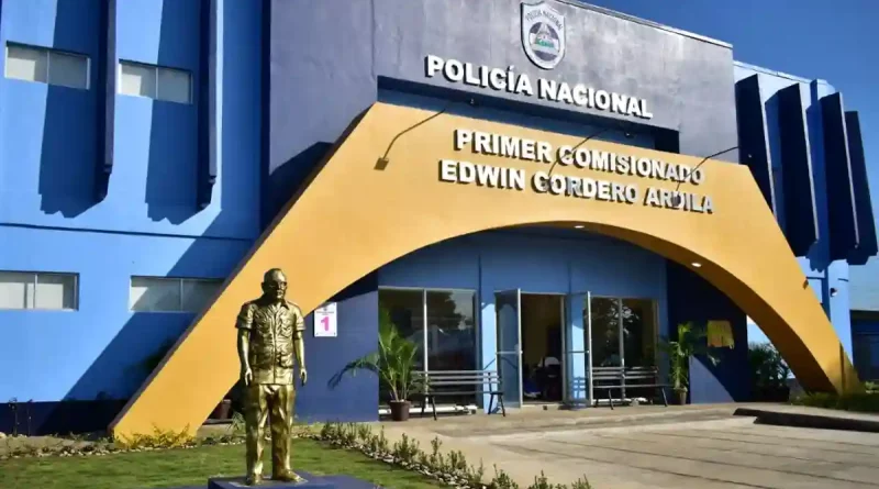 policia nacional, nicaragua, leon, comisaria, estacion policial,