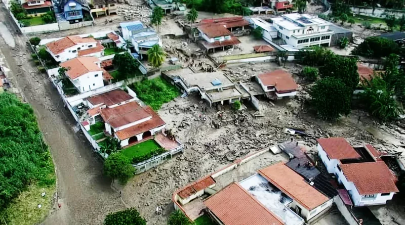 desbordamiento, rio, venezuela, maracay, aragua, emergencia, desastre