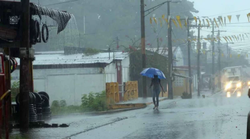 INETER, clima, pronóstico, lluvia, nicaragua, pacífico