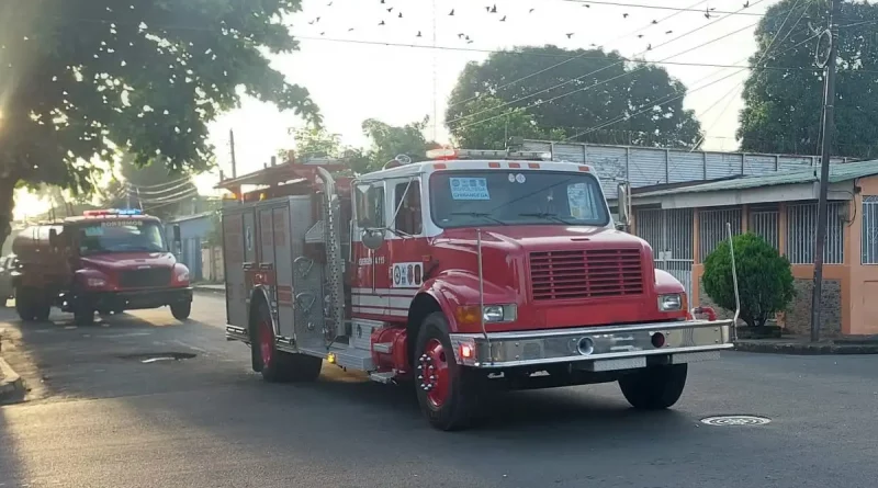 bomberos, posoltega, estacion de bomberos, chinandega, nicaragua,