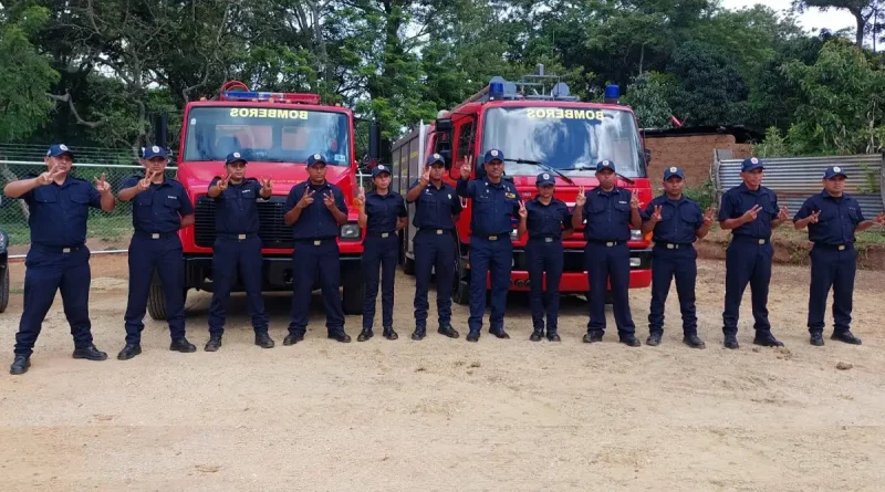 estación, bomberos, nueva, inauguración, prevención, proyecto, árboles, camiones,