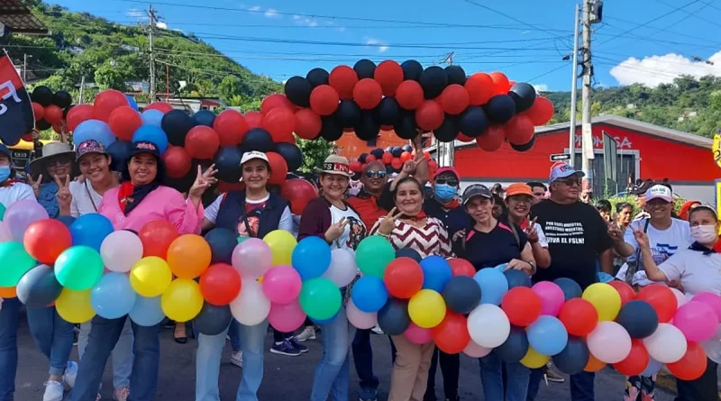 caminata, matagalpa, alianza unida nicaragua triunfa,