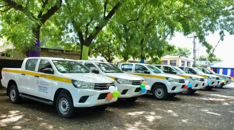 ministerio de salud, minsa, ambulancias, camionetas, gobierno de nicaragua, nicaragua, atencion en salud,