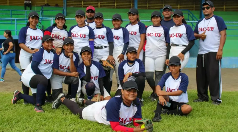 etapa, nacional, deporte, escolar, femenino, equipo, ganador, jugos, sóftbol,