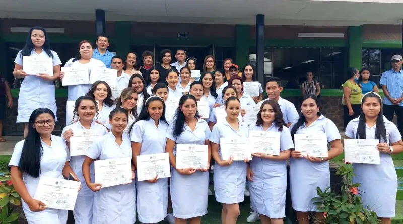 auxiliares de enfermeria, unan managua, farem esteli, esteli, minsa, nicaragua,