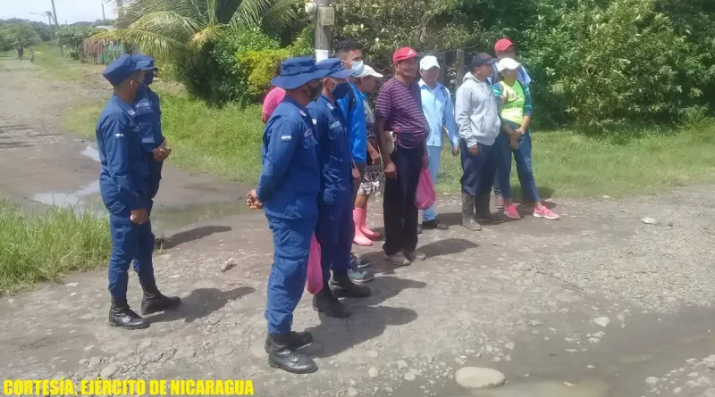 fuerza naval, ejercito nicaragua, lucha antiepidemica,