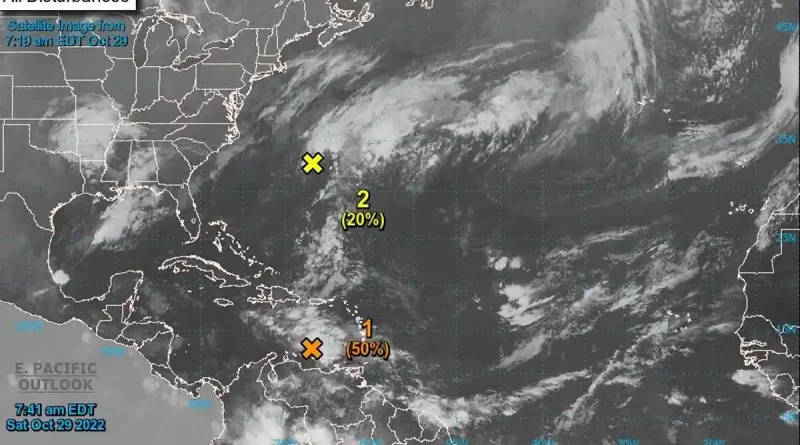 ineter, sistema de baja presion, nicaragua, lluvias,