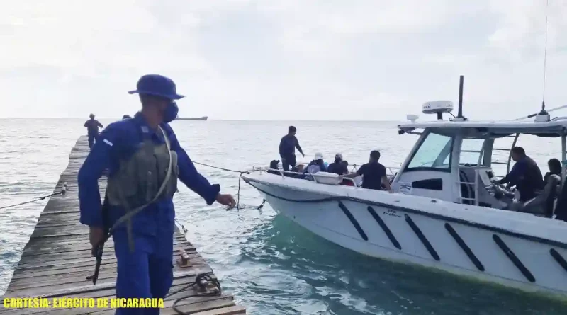 fuerza naval, ejercito de nicaragua, costa caribe sur, migrantes ilegales,