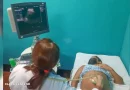 ultrasonido, doando, nuevo, moderno, embarazada, hospital, fortalecer, salud