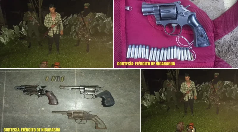 ejercito de nicaragua, nicaragua, armas ilegales,