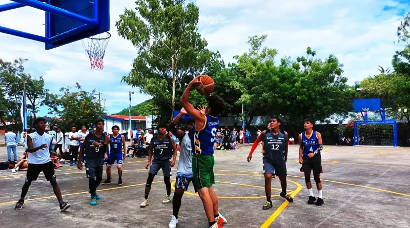 baloncesto, festival, managua, estudiantes, mined