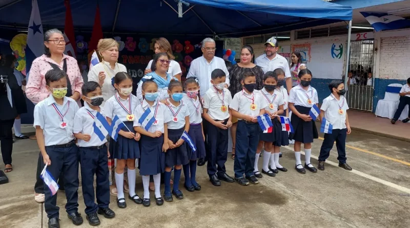 panama, fiestas, patrias, mined, celebracion, centro, escolar, nicaragua