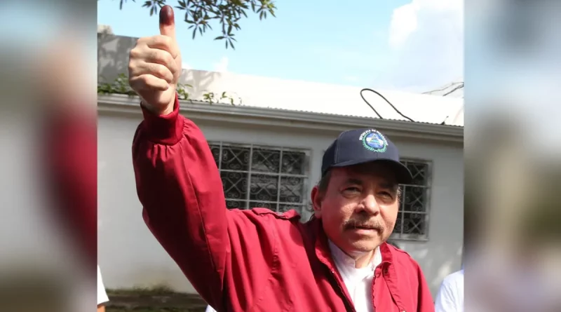 daniel ortega, elecciones municipales, voto, nicaragua,