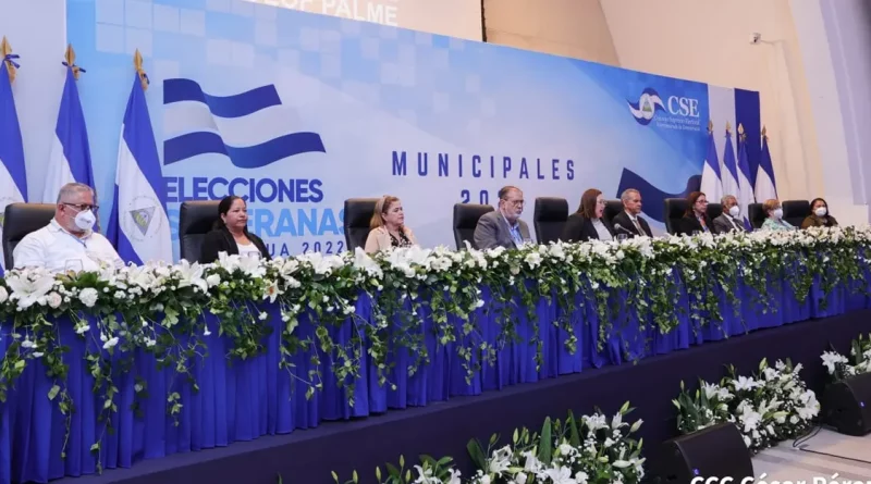 elecciones, municipales, nicaragua, 2022, consejo, supremo, electoral,